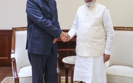 ప్రధానమంత్రి శ్రీ నరేంద్ర మోదీగారుని మర్యాదపూర్వకంగా కలిసిన గోవా గవర్నర్