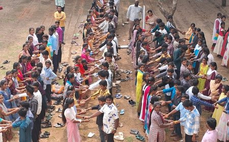 మండల కేంద్రంలోని మోడల్ స్కూల్ రక్షాబంధన్ వేడుకలు ఘనంగా నిర్వహించారు