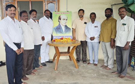 దైవజనులు డా విలియం కేరి 264వ జయంతి