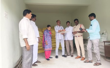 ఫెర్టిలైజర్స్ షాపులు తనిఖీ చేసిన టాస్క్ పోర్స్ టీం