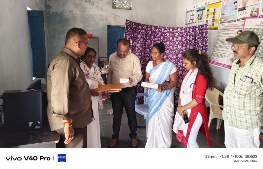 * డ్రైడే చేయడం వలన కీటక జనత వ్యాధులను నియంత్రించవచ్చు డిఎంహెచ్ఓ డాక్టర్ ఎస్ కే సిద్దప్ప