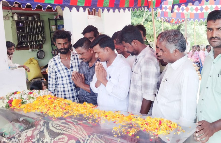 అనాసాగరం ఎమ్మార్పీఎస్ గ్రామ అధ్యక్షుడి కి పితృ యోగం