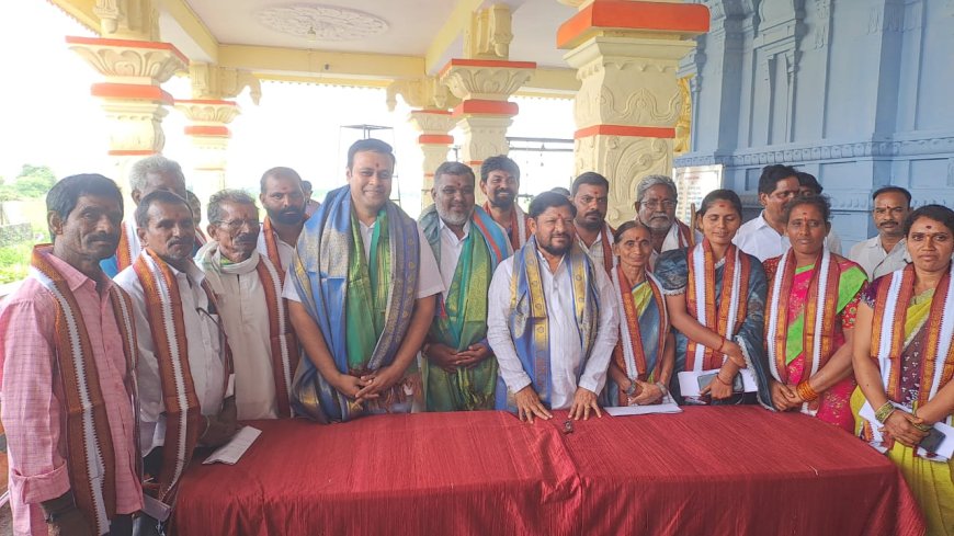 దండు మైసమ్మ ఆలయ నూతన ధర్మకర్తల కమిటీ ఎన్నిక