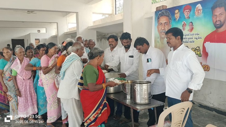 మేడి ఫౌండేషన్ చైర్మన్ ఎమ్మార్పీఎస్ ఉద్యమ నేత మేడి కృష్ణ మాదిగ  ఘనంగా జన్మదిన వేడుకలు