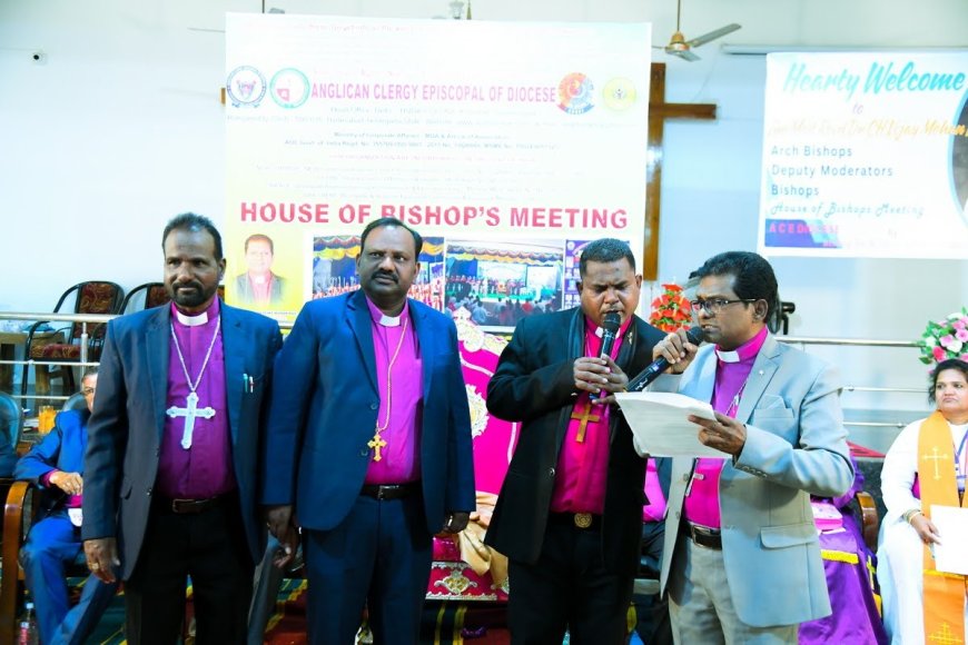ఆంగ్లకన్ క్లర్జ్ ఎపిస్కోపల్ ఆఫ్ డయాసిస్ ( ఏ. సి. ఇ) మీడియా, కమ్యూనికేషన్ మెంబర్ గా   బిషప్ డా. దుర్గం ప్రభాకర్  బేతెస్థ మినిస్ట్రీస్ సూర్యాపేట