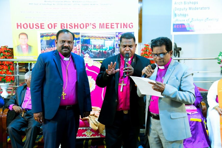 ఆంగ్లకన్ క్లర్జ్ ఎపిస్కోపల్ ఆఫ్ డయాసిస్ ( ఏ. సి. ఇ) మీడియా, కమ్యూనికేషన్ మెంబర్ గా   బిషప్ డా. దుర్గం ప్రభాకర్  బేతెస్థ మినిస్ట్రీస్ సూర్యాపేట