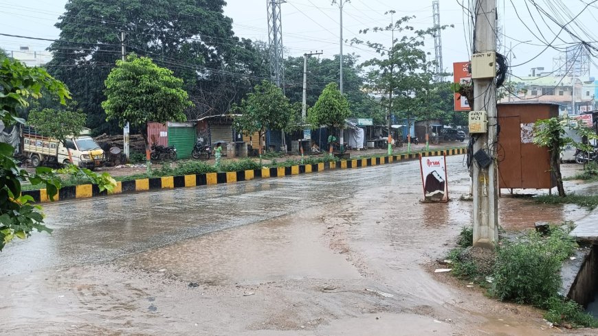 మళ్లీ మొదలైన ముసురు వాన