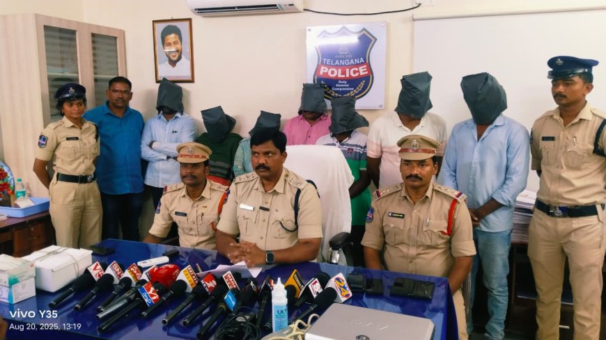 గర్భిణీ మహిళా మృతి కేసులో 7 గురు నిందితులను అరెస్ట్ చేసిన తుంగతుర్తి పోలీసులు