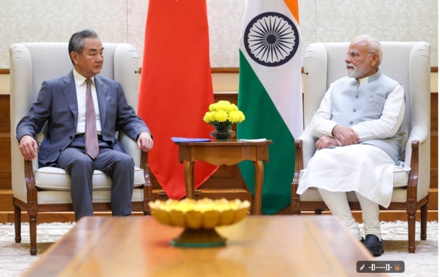 ఢిల్లీలో ప్రధాని మోదీని కలిసిన చైనా విదేశాంగ మంత్రి