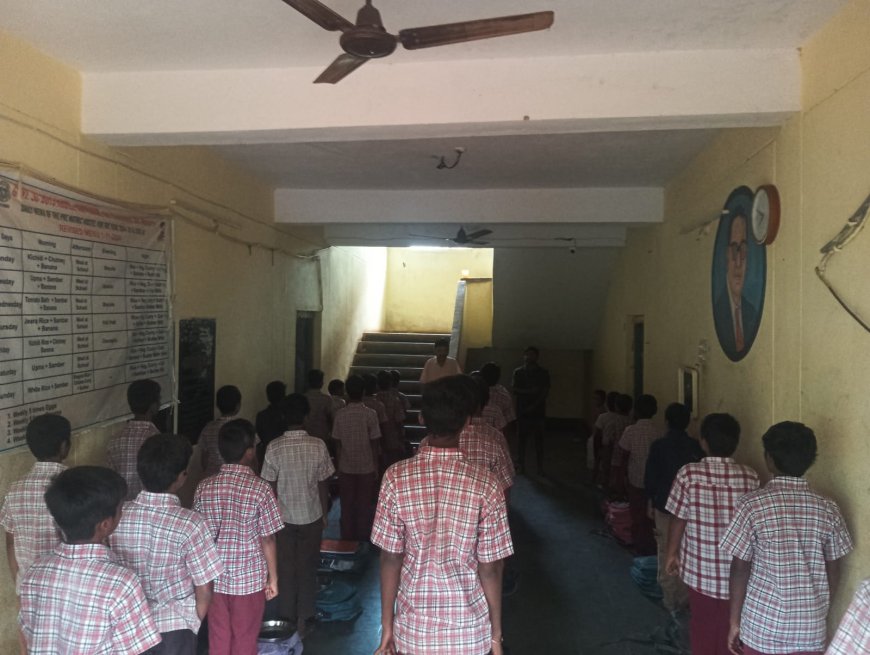 కోపునూర్ ఎస్సీ హాస్టల్ లో మదర్ తెరుస్సా జయంతి వేడుకలు 