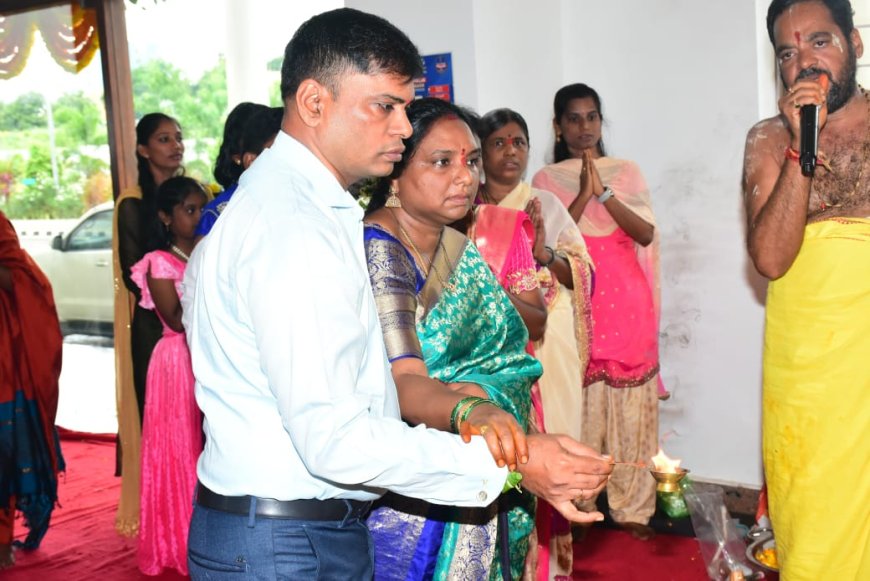 జిల్లా పోలీస్ కార్యాలయంలో ఘనంగా వినాయక చవితి వేడుకలు