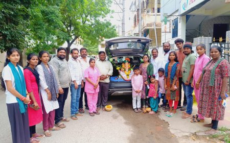 ఆరోగ్య హాస్పిటల్ ఎం.డి డా" శంకరాచారి ఆధ్వర్యంలో గణేష్ ఉత్సవాలు ఘనంగా నిర్వహించారు