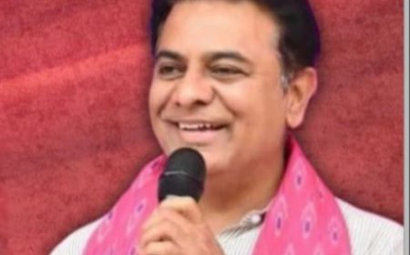 ఈనెల 13న( శనివారం) బీఆర్ఎస్ పార్టీ వర్కింగ్ ప్రెసిడెంట్ కేటీఆర్  గద్వాల్ పర్యటన ఖరారు