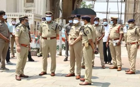 శోభాయాత్రకు ఏర్పాట్లు.. 30 వేల మందితో బందోబస్తు