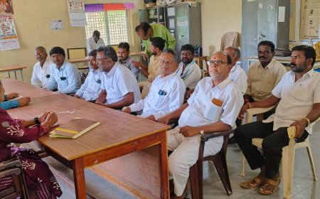 ఎంపిటిసి,జెడ్పిటిసి పోలింగ్,ఓటరు జాబితా పై సమావేశం ఏర్పాటు ఎంపీడీవో శంకరయ్య