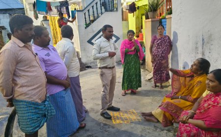 పెద్ద అగ్రహారం పాఠశాలను నిర్మించాలి . CPM 