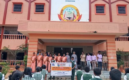 పల్లోటి హైస్కూల్లో బాల్య వివాహాల అవగాహన సదస్సు