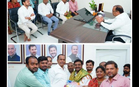 మంత్రిని కలిసిన ఆర్ అండ్ బి ఏ.ఈ నిమ్మనగోటి శ్రీనివాస్