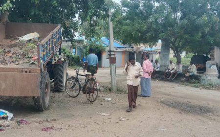 వెల్దేవి గ్రామంలో గ్రామపంచాయతీ సిబ్బంది లేక అవస్థలు పడుతున్న గ్రామ ప్రజలు