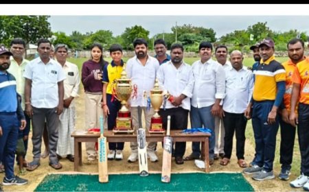 బెక్కెం గ్రామంలో బిపిఎల్ క్రికెట్ టోర్నమెంట్ ప్రారంభం