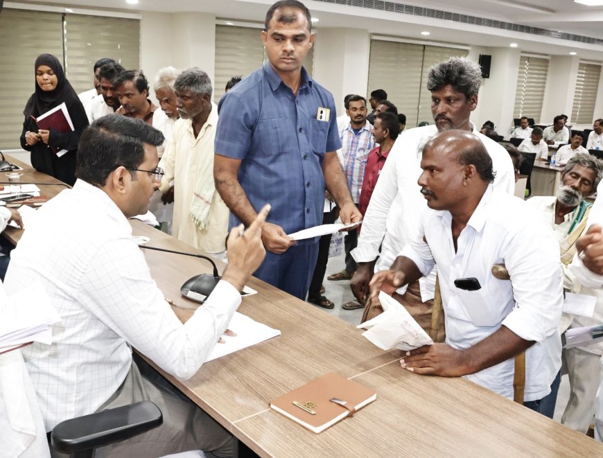 ప్రజావాణికి 46 ఫిర్యాదులు