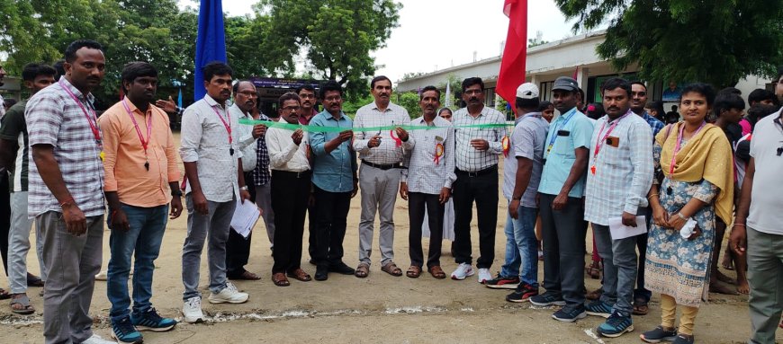 ఘనంగా ప్రారంభమైన మండల స్థాయి SGF  క్రీడోత్సవాలు