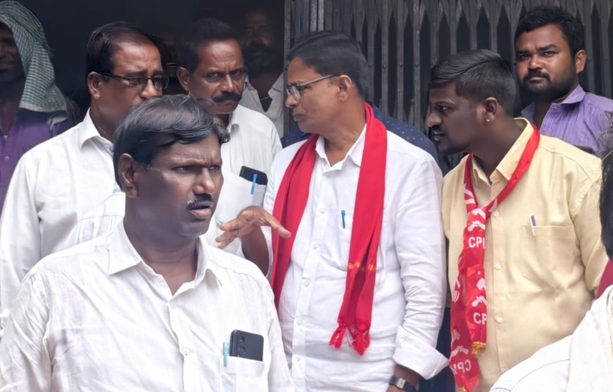 రైతులకు యూరియా కొరత లేకుండా చూడాలి-సీపీఎం జిల్లా కార్యదర్శి యం.డి జహంగీర్