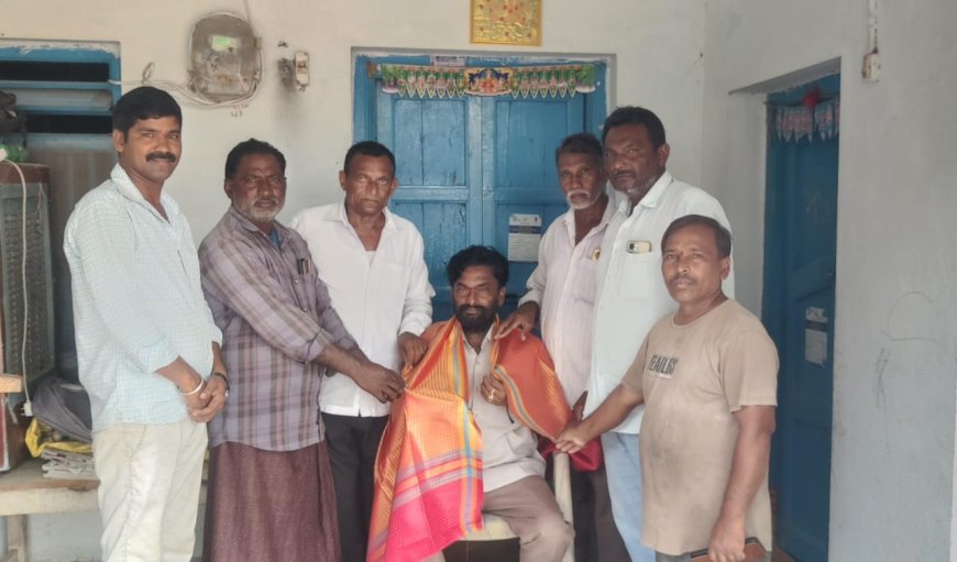 సిపిఐ నేత ధనుంజయ నాయుడు కు ఘన సన్మానం 