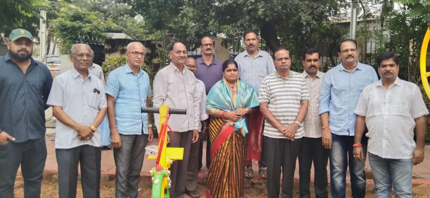 ఐ.ఎస్.సదన్ డివిజన్ భాను నగర్ కాలనీ పార్కులో ఓపెన్ జిమ్ ను ప్రారంభించిన కార్పొరేటర్ శ్వేత మధుకర్ రెడ్డి