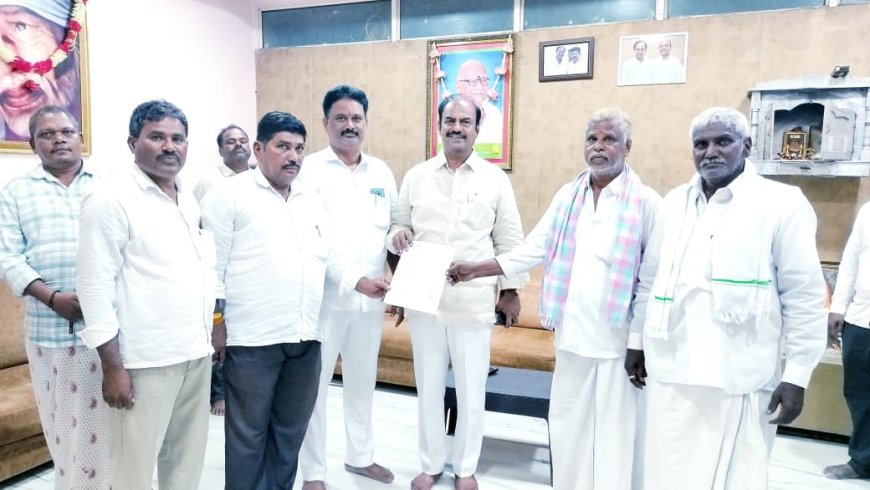 3లక్ష రూపాయల LOC లెటర్ ను అందజేసిన ఎమ్మెల్యే గారు