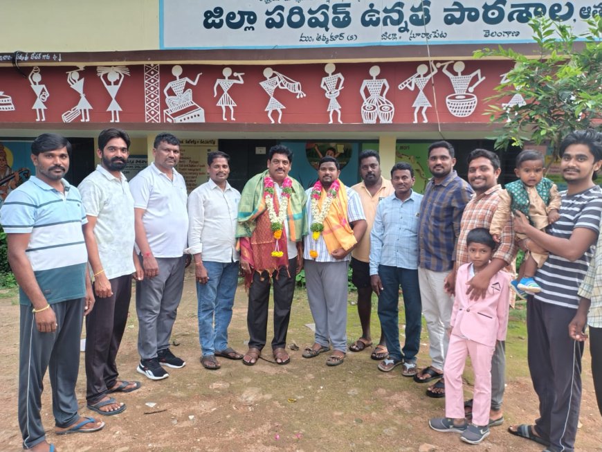 సూర్యాపేట జిల్లా కబడ్డీ అసోసియేషన్ చైర్మన్ గా ఎన్నికైన సోమిరెడ్డి శ్రీనివాస్ రెడ్డి