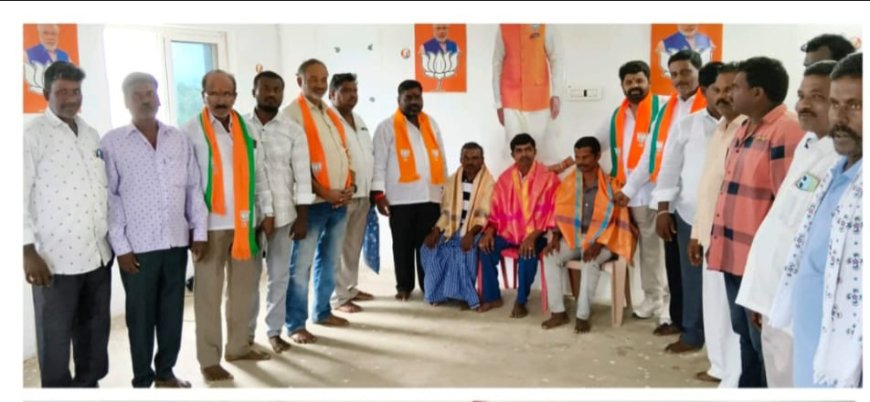 బిజెపి పార్టీ ఆధ్వర్యంలో దివ్యాంగులకు సన్మాన కార్యక్రమం