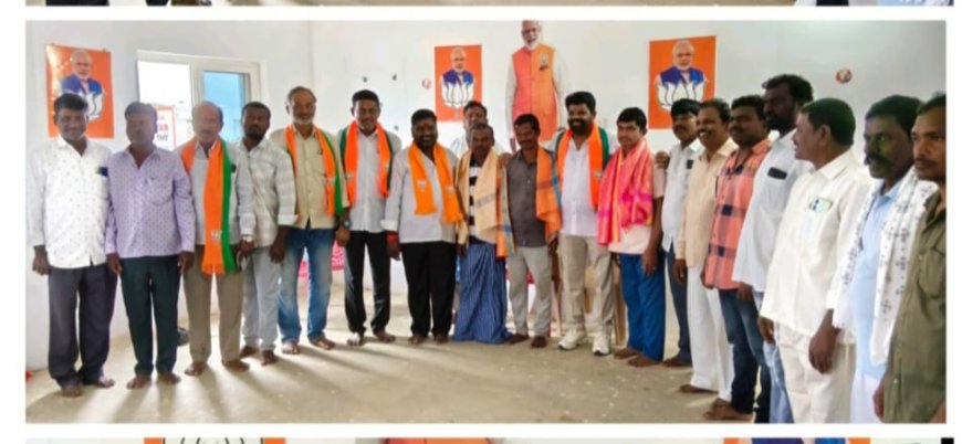 బిజెపి పార్టీ ఆధ్వర్యంలో దివ్యాంగులకు సన్మాన కార్యక్రమం