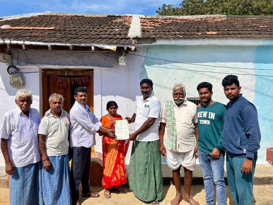 సీఎంఆర్ఎఫ్ చెక్కును అందజేసిన కాంగ్రెస్ పార్టీ వర్కింగ్ ప్రెసిడెంట్ రాచకొండ రమేష్ గౌడ్