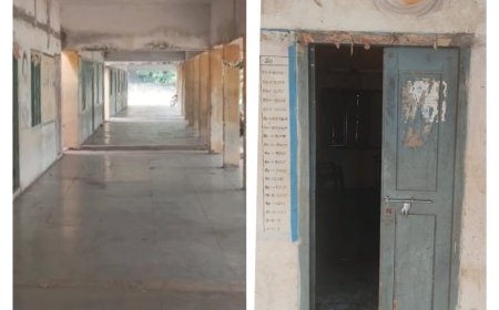 జిల్లా పరిషత్ హైస్కూల్ నందు చోరీ..విలువైన వస్తువులు  దొంగిలించిన దొంగలు