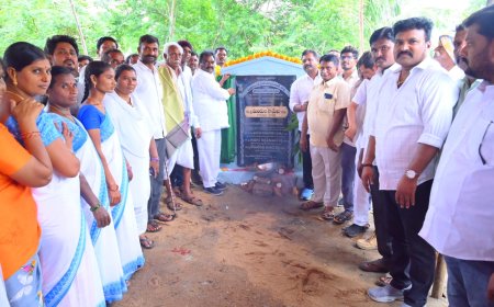 వైద్య కేంద్రాన్ని శంకుస్థాపన చేసిన ఎమ్మెల్యే