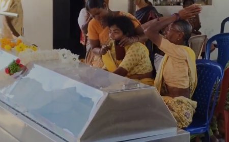 బస్సు ప్రమాదం ....వస్త కొండూర్ చేరుకున్న మృతదేహం