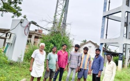 నిరుపయోగంగా ఉన్న జియో టవర్ పనులు చేపట్టాలి