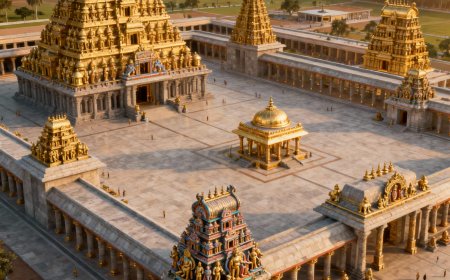 **ఖమ్మం అల్లిపురంలో శ్రీ తిరుమల వెంకటేశ్వర స్వామి ఆలయ నిర్మాణం""టిటిడి సీనియర్ అధికారులు*