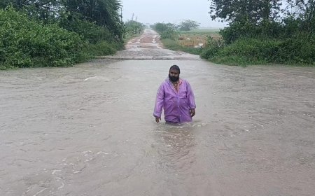 వర్షం కారణంగా రాకపోకలు బంద్..హై లెవెల్ కల్వర్టు బ్రిడ్జిలు లేక ఇబ్బందులు