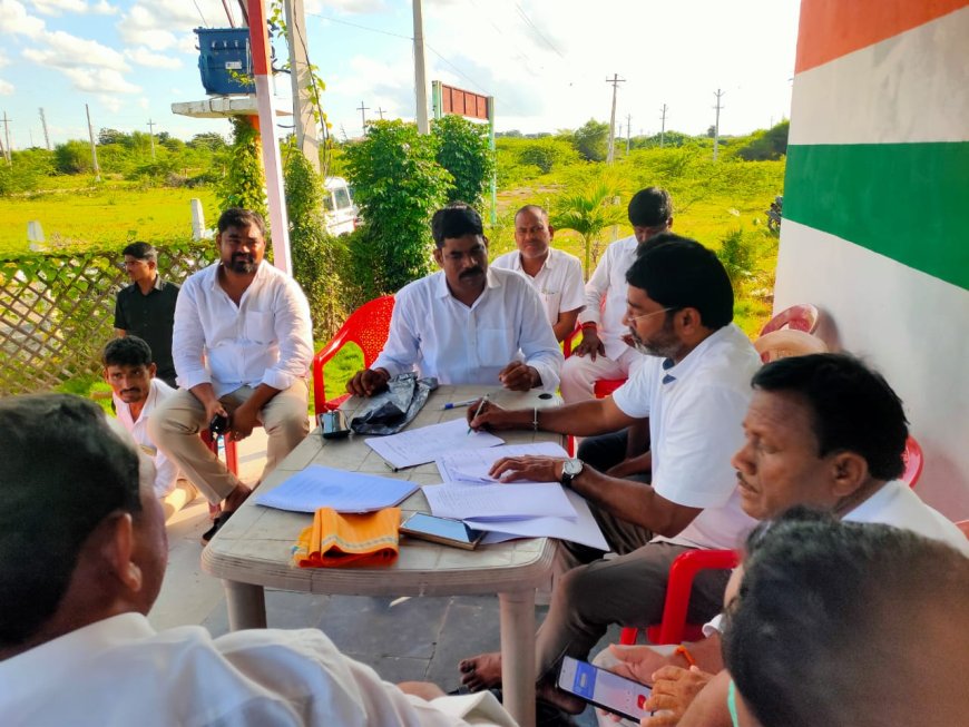 స్థానిక ఎన్నికల్లో కాంగ్రెస్ గెలుపుతోనే గ్రామాల అభివృద్ధి.