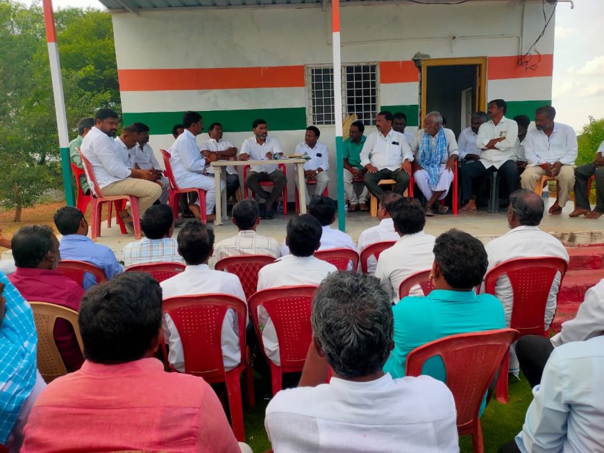 స్థానిక ఎన్నికల్లో కాంగ్రెస్ గెలుపుతోనే గ్రామాల అభివృద్ధి.