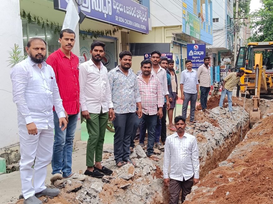 మా వార్డులో అండర్ గ్రౌండ్ డ్రైనేజీ పనులు చేయొద్దు