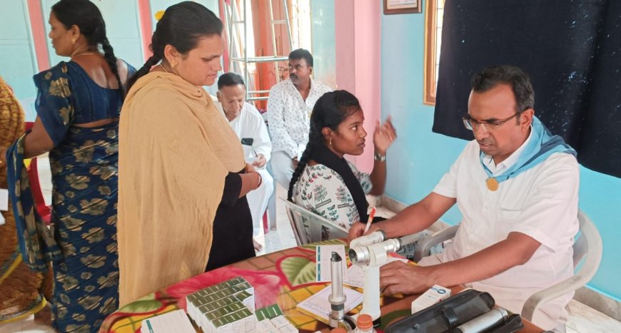 ఉచిత నేత్ర వైద్య శిబిరం విజయవంతం