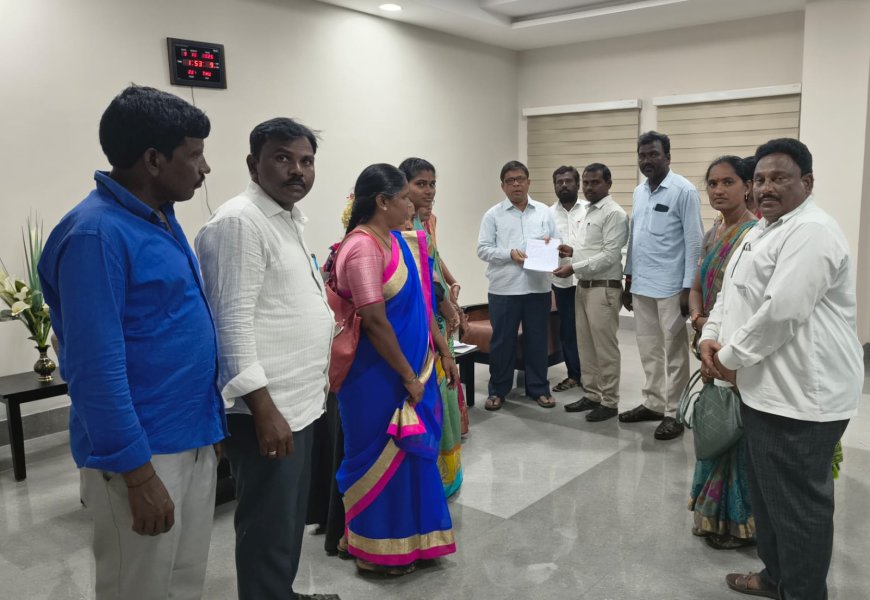 అలంపూర్ ఏపీఎం మార్థమ్మ, సిసి జయమ్మ పై శాఖాపరమైన చర్యలు తీసుకోవాలి.CITU డిమాండ్