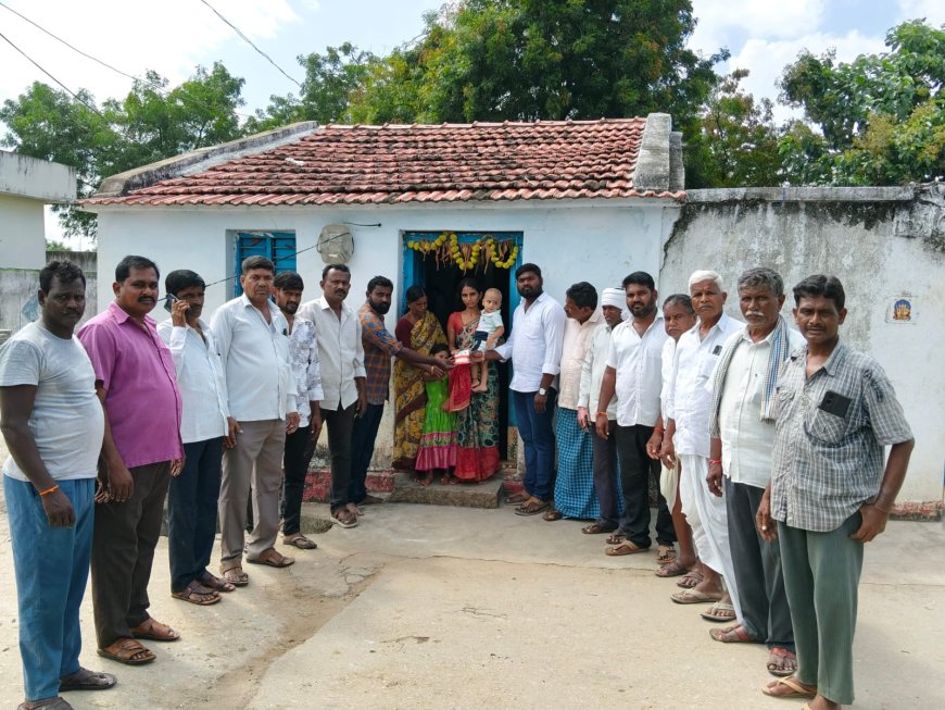 మృతుని కుటుంబానికి అండగా నిలిచిన అభ్యుదయ కమిటీ