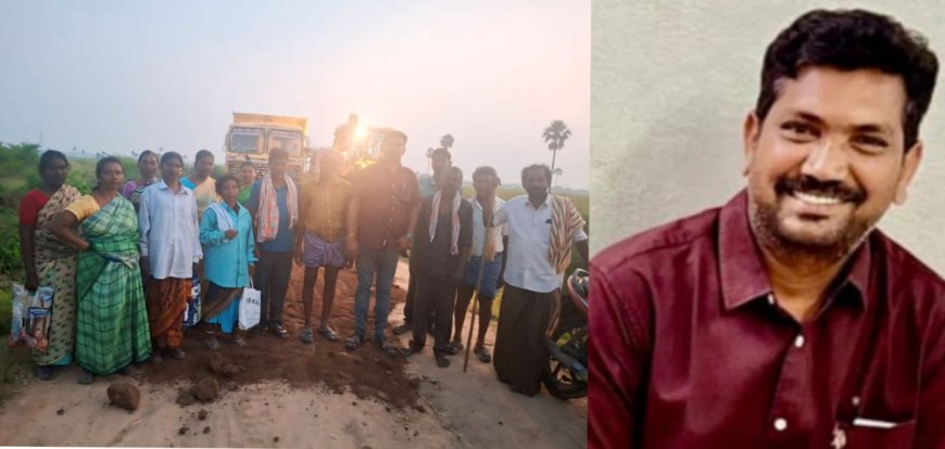 గ్రామం కోసం మానవత్వం చాటుకున్న నిమ్మల శ్రీనివాస్ గౌడ్