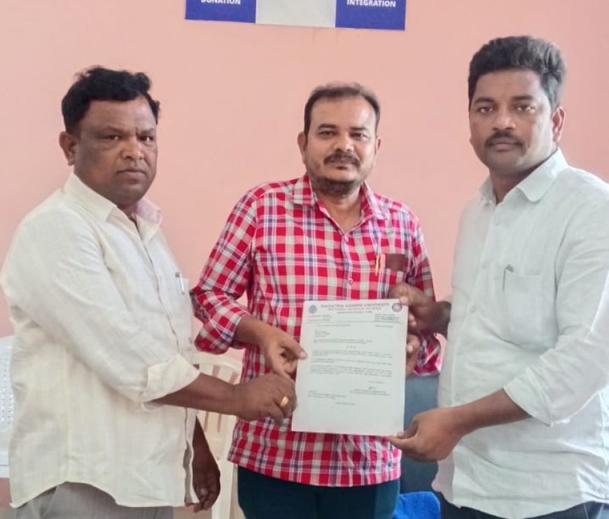 నేషనల్ సర్వీస్ స్కీమ్ ప్రోగ్రాం ఆఫీసర్ గా ఎస్కే చాంద్