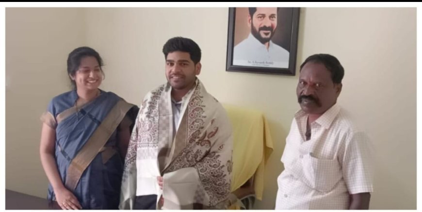 నూతన ఎంపీడీవోగా బాధ్యతలు స్వీకరించిన