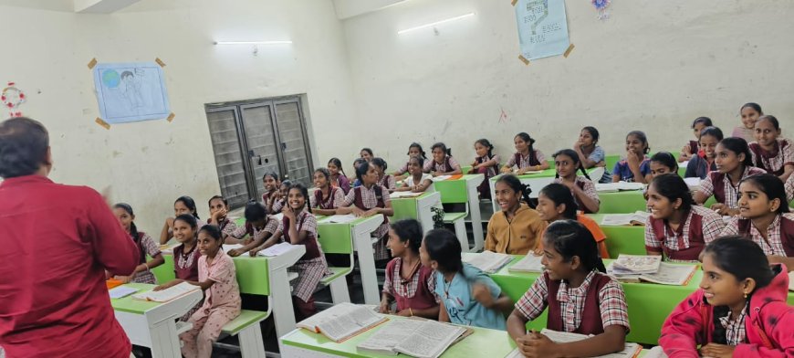 కస్తూర్బా స్కూల్ ను ఆకస్మిక తనిఖీ చేసిన ఎంపీడివో శంకరయ్య